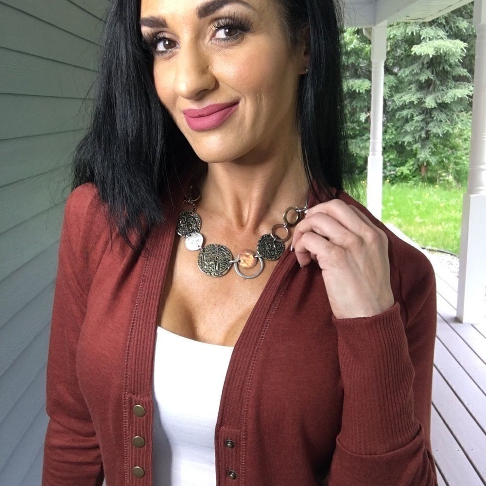 Mixed metal necklace  